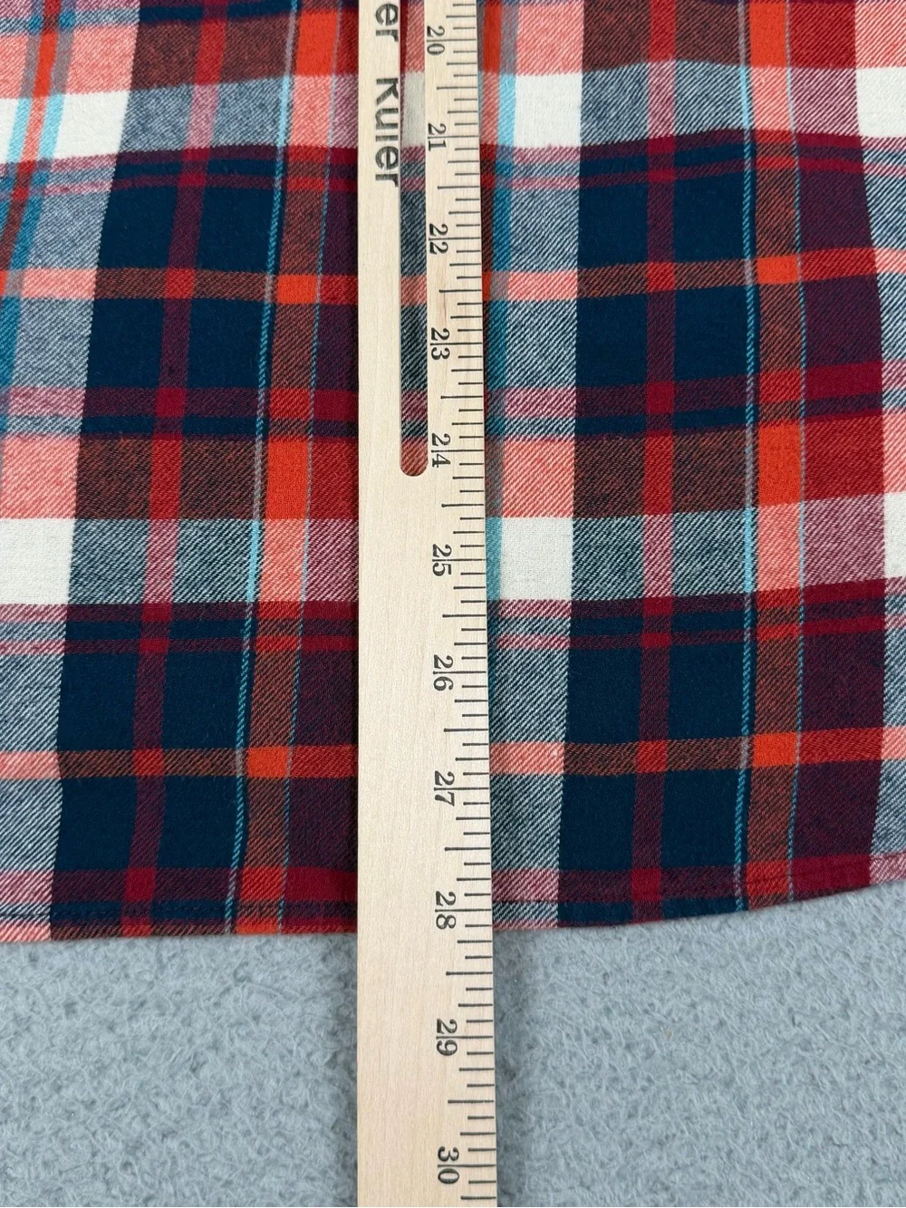 J Crew Flannel Shirt Mens Medium Multicolor Plaid Slim Fit Long Sleeve Preppy